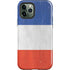 French Flag Distressed iPhone 12 Pro Impact Case